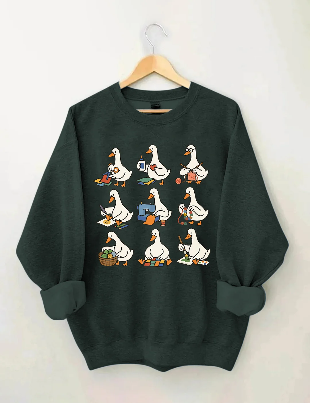 Funny Goose Crafter Sweatshirt