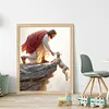 Jesus Saves-11CT Stamped Cross Stitch 40*50cm/15.75*19.69in
