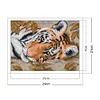 Tiger-14CT Stamped Cross Stitch Kit(29*21cm)
