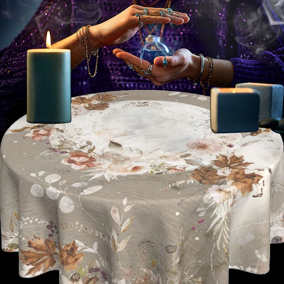Tarot Tablecloth Tarot round tablecloth