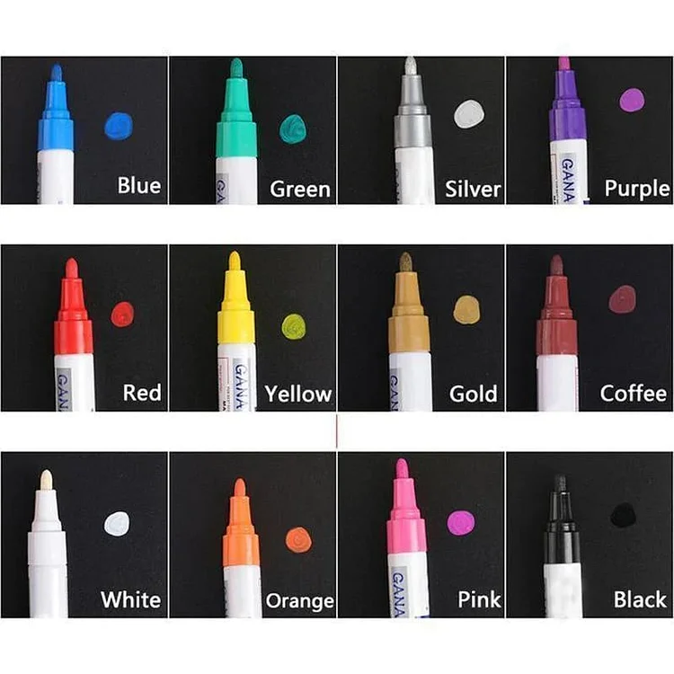 Buy 1 Get 1 Free -Waterproof Tire Paint Pen