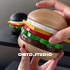【Good Luck】Creative Gift Original Design Hamburger Rotating Calendar Desktop Decoration Ornaments