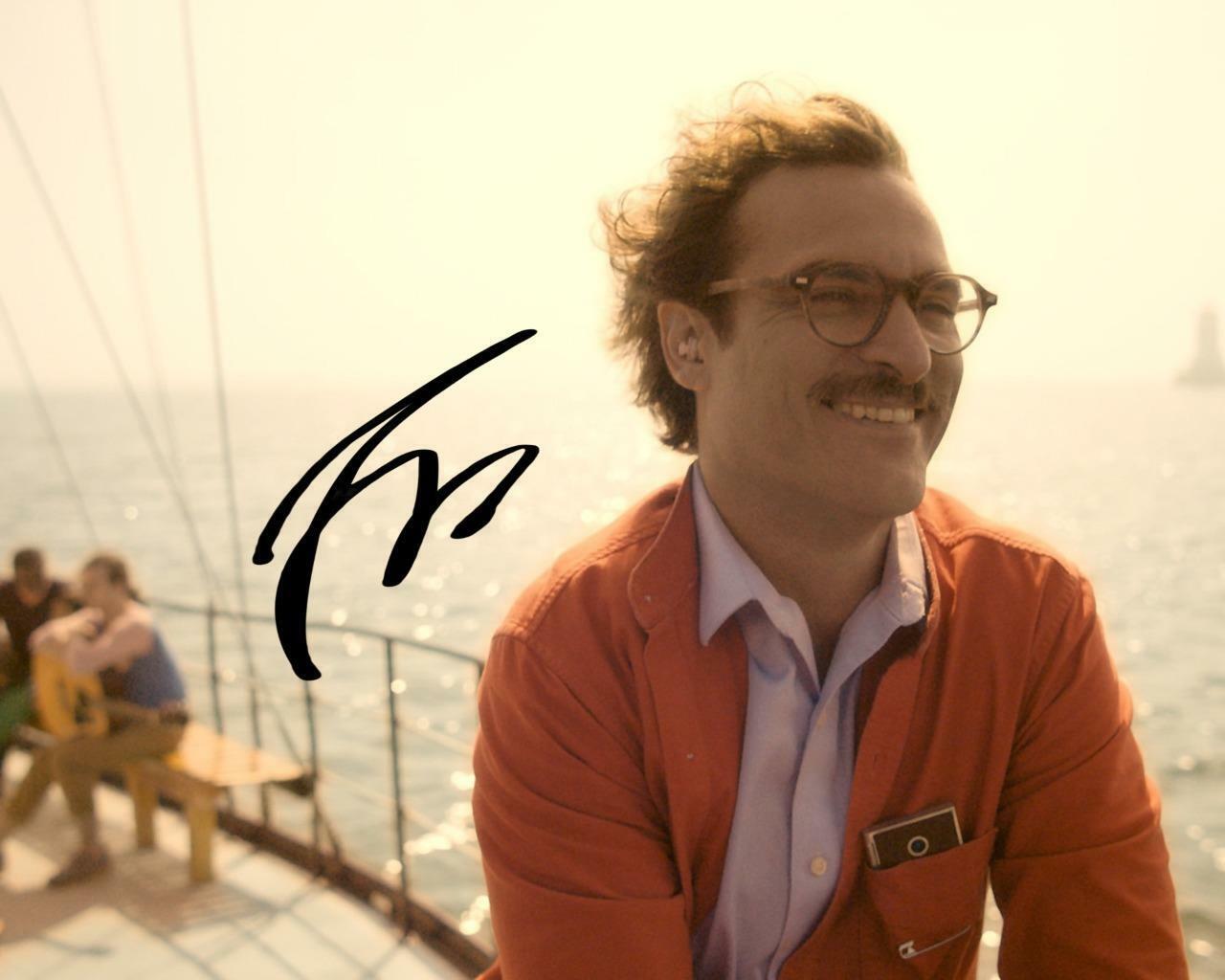 JOAQUIN PHOENIX HER SIGNED AUTOGRAPHED 10 X 8