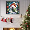 Diamond Painting -DIY Round Drill Christmas Polar Bear(40x40cm)