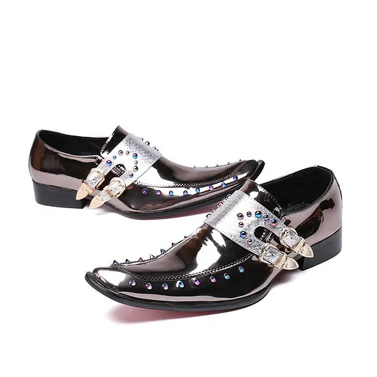 Men's Silver Shoes