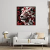 Lion-11CT Stamped Cross Stitch 40*40cm