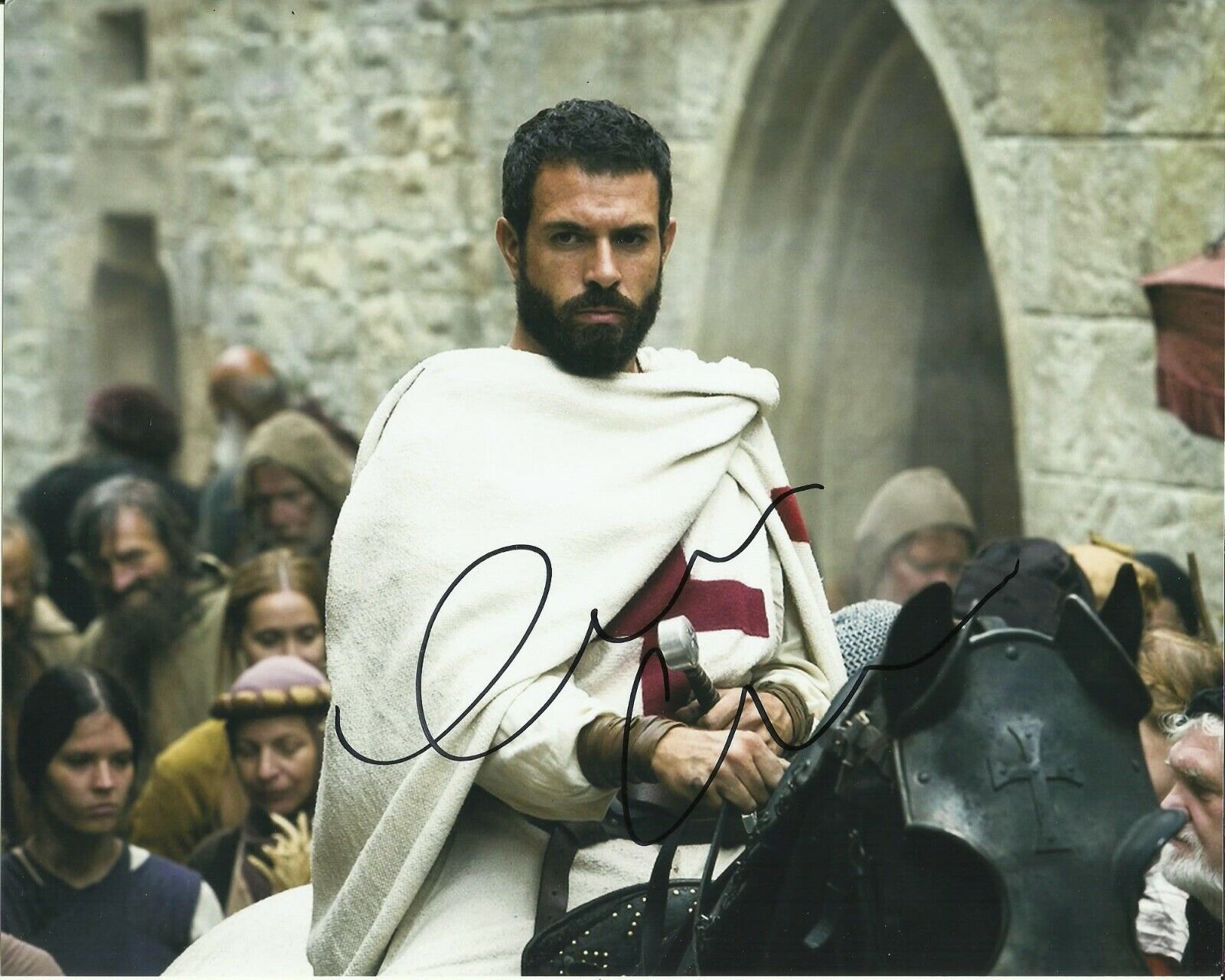 TOM CULLEN SIGNED KNIGHTFALL Photo Poster painting UACC REG 242 (1)