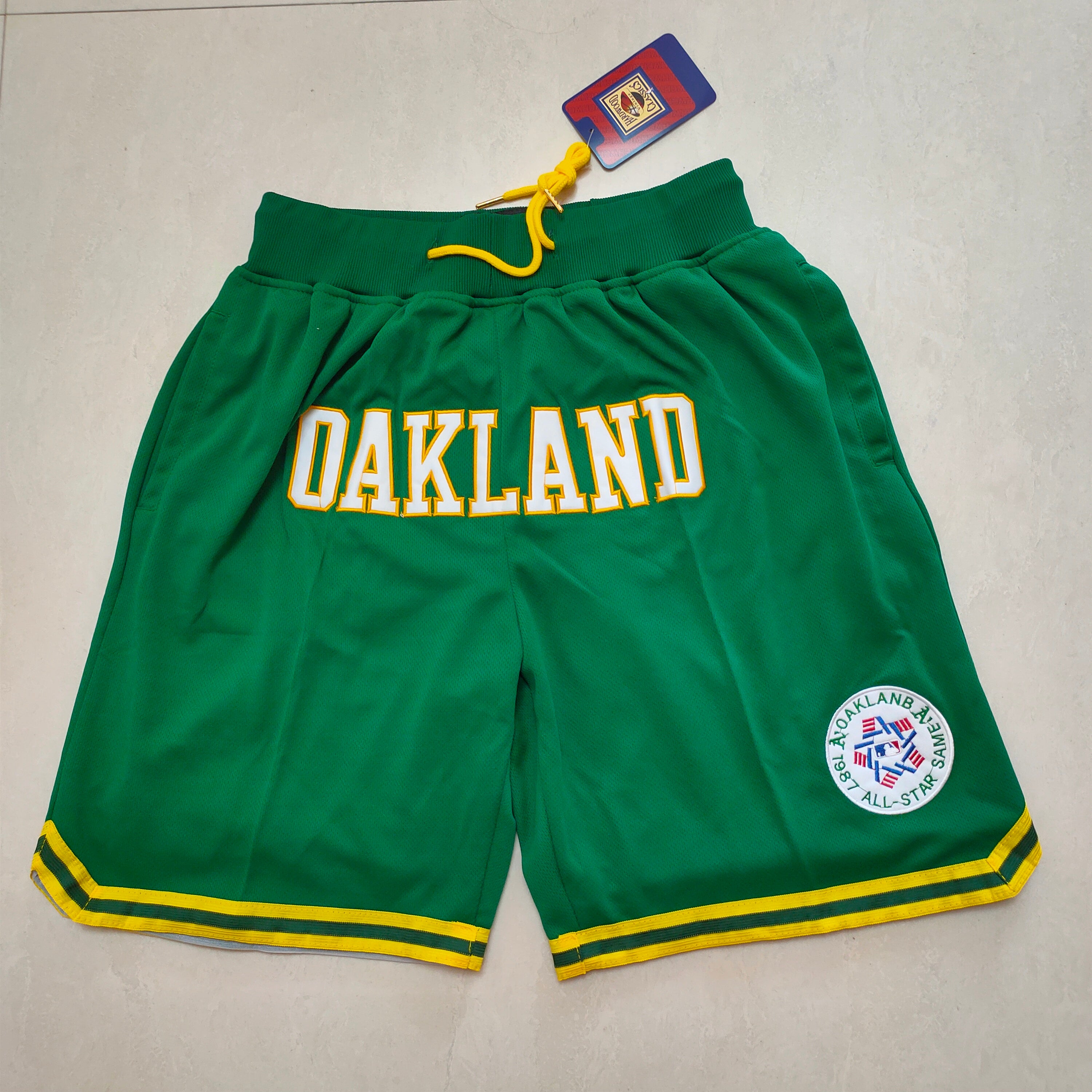 2024 NBA All-Star Green Pocket Pants mysite