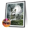 (5 Sizes) Wolf-Full Square Diamond Painting