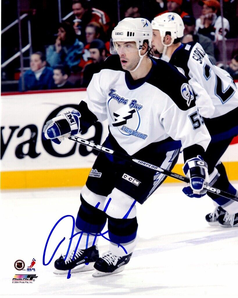 Darryl Sydor Signed - Autographed Tampa Bay Lightning 8x10 inch Photo Poster painting