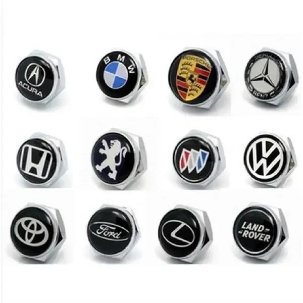 New stainless steel license plate bracket fasteners and screws