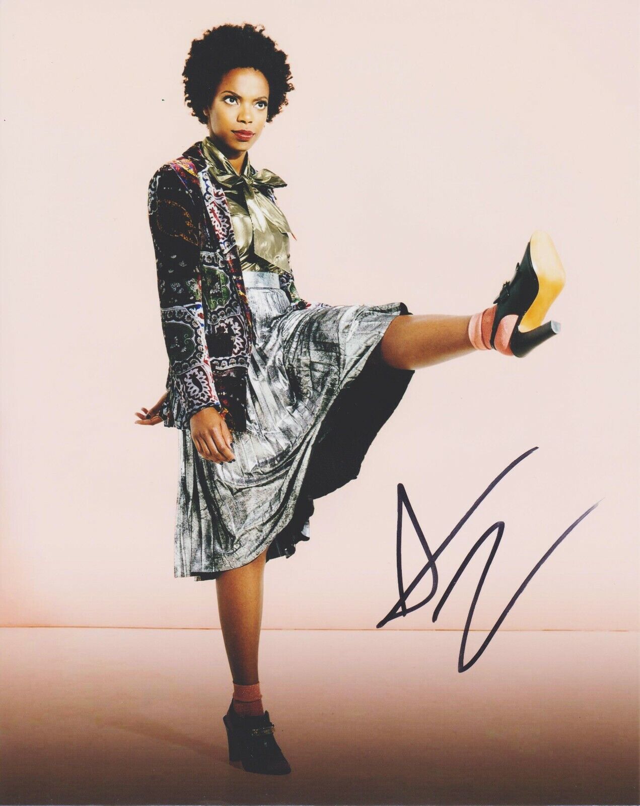 Sasheer Zamata Hand Signed Autograph 8x10 Photo Poster painting In Person Proof Saturday Night