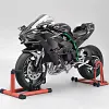 XLG Kawasaki H2R Dynamic Motorcycle Alloy Model 1:6 Large Simulation Motorcycle Ignition Start Model