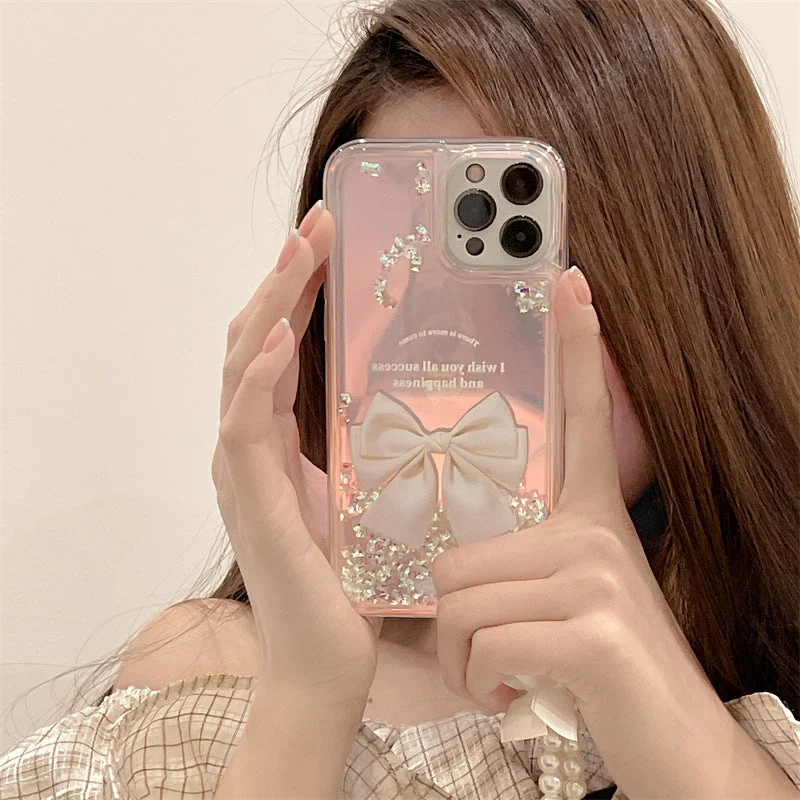 iPhone case with bow