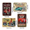 4PCS 66 Car - Metal Tin Signs Set(8*12Inch/12*16Inch) - Garage&Transport