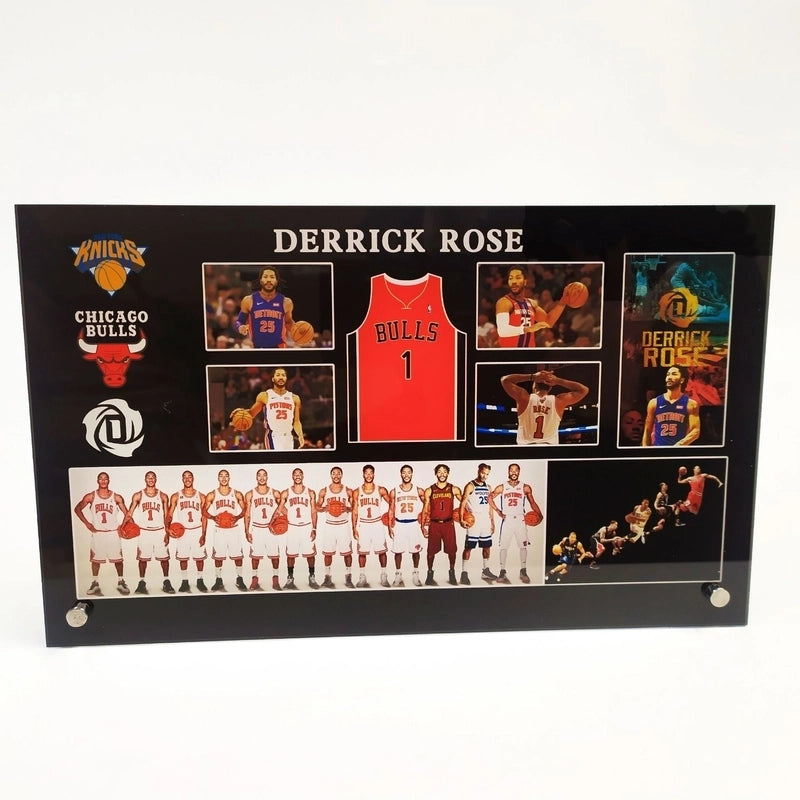 James Curry Nba Basketball Star Acrylic Jersey Decoration Kobe 36-piece Jersey Collection Desktop Decoration