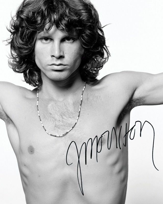 Jim Morrison - The Doors Autograph Signed Photo Poster painting Print 1