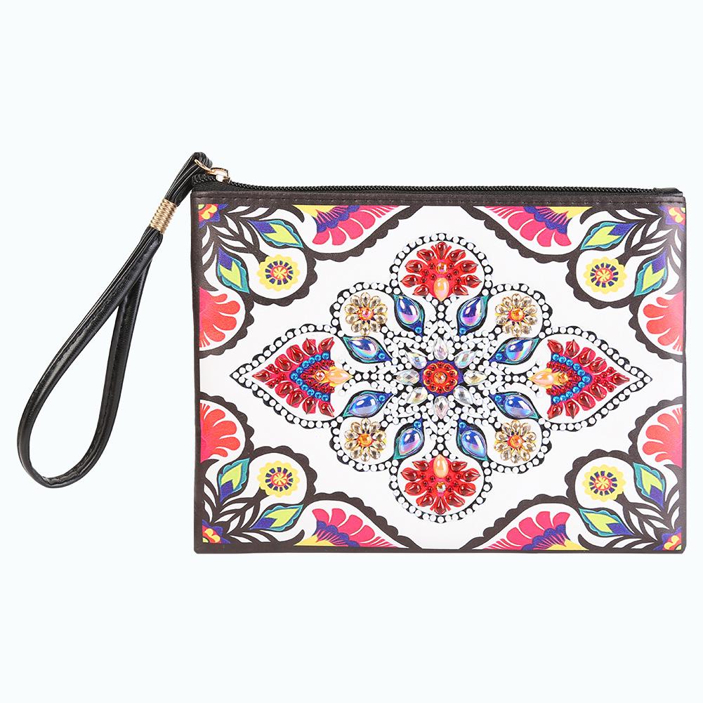 

Mandala-DIY Creative Diamond Wristlet Bag, 501 Original
