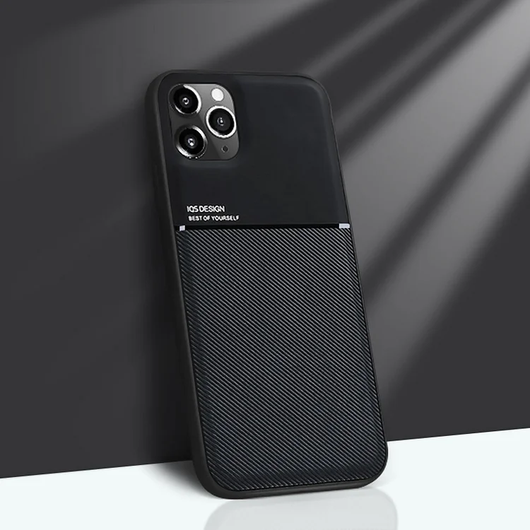 Comfort Genuine Leather Magnetic Shockproof Phone Case - For Apple