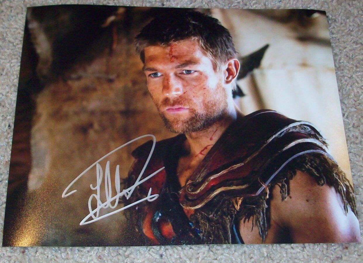 LIAM MCINTYRE SIGNED AUTOGRAPH SPARTACUS 8x10 Photo Poster painting A w/EXACT VIDEO PROOF