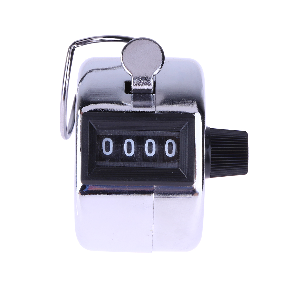 

Digital Hand Tally Counter 4 Digit Number Manual Counting Golf Clicker, 501 Original