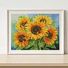 Sunflower - 11CT Stamped Cross Stitch - 46*36cm