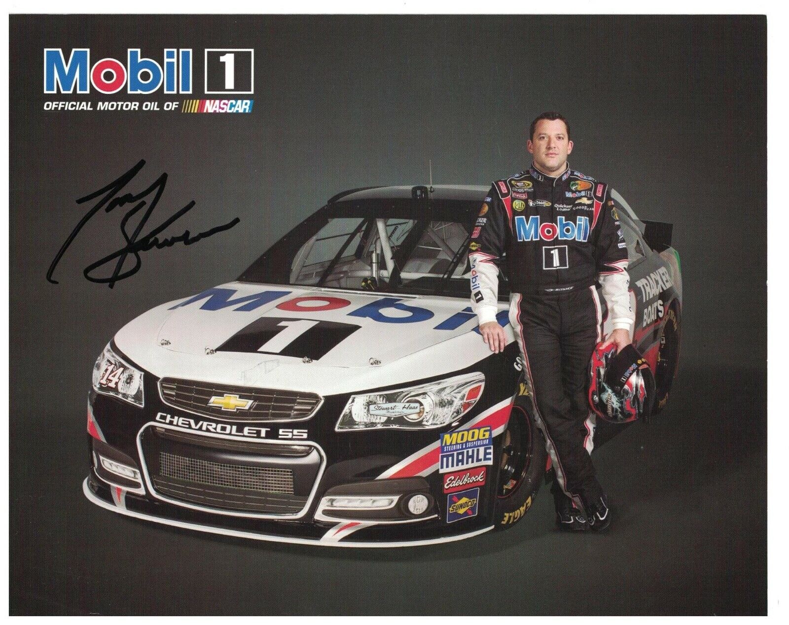 Tony Stewart Signed Autographed 8 x 10 Photo Poster painting Stock Car Racer