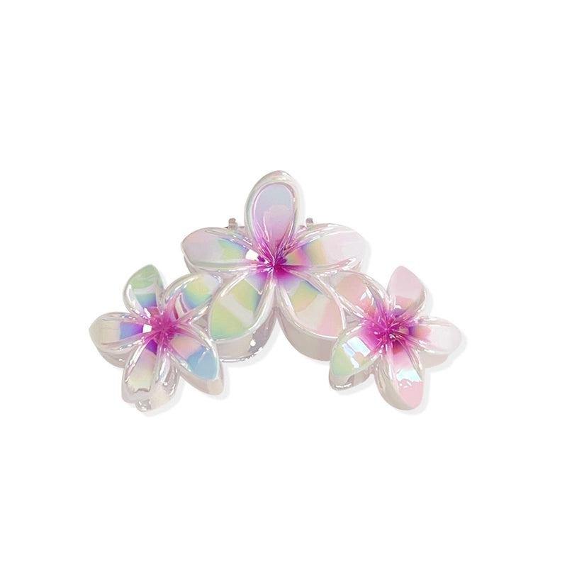 Vacation Sweet Korean Style Women’s Flower Acetic Acid Sheets Hair Claws