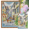 Welcome the New Year -14CT Stamped Cross Stitch Kit(34*48cm)
