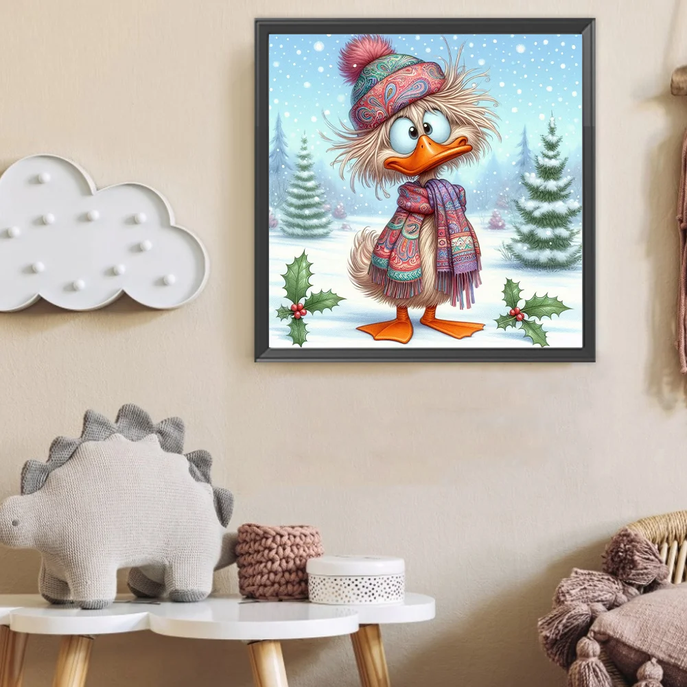 Diamond Painting - Full Round Drill - Duck(Canvas|40*40cm)