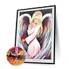 Diamond Painting-DIY Full Round Drill Heart Angel