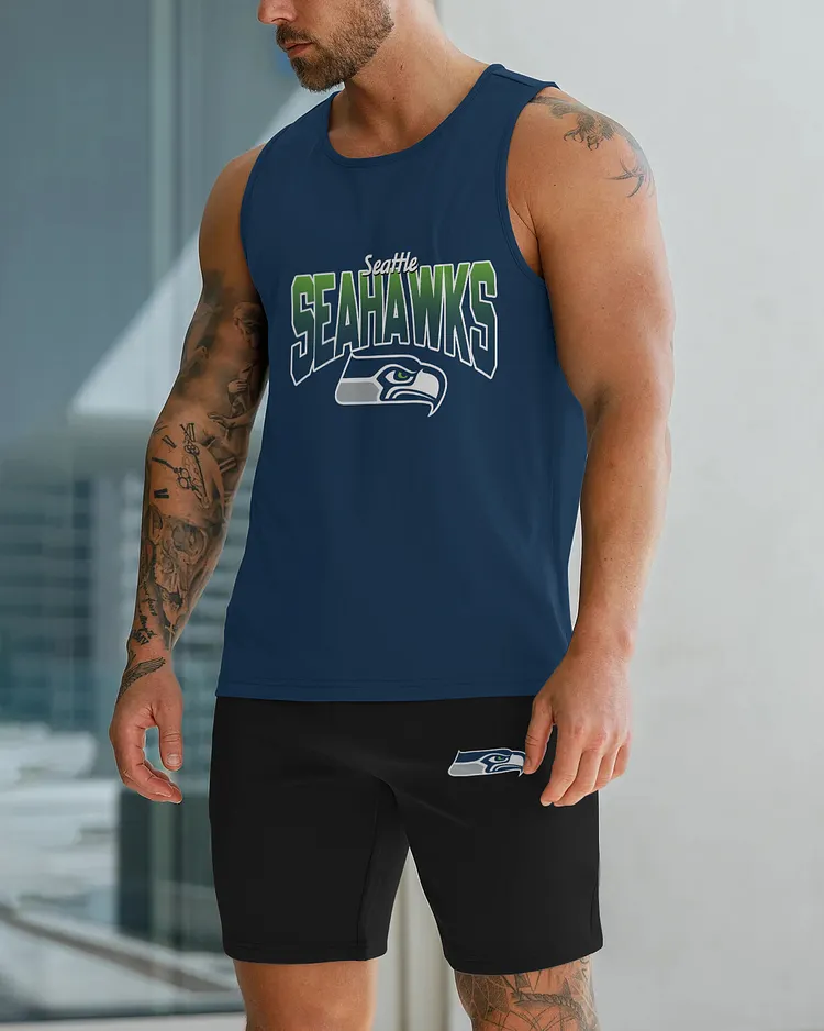 Seattle Seahawks Limited Men's Tank Top And Shorts Set