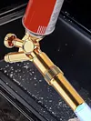 Blow Torch Lighter Brass with Adjustable Flame for BBQ Baking Brulee Creme Craft