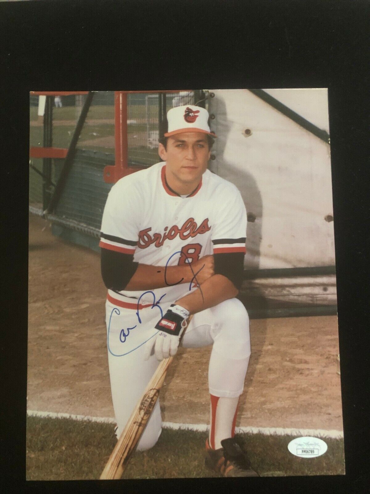 Cal Ripken Jr. Signed Autographed Photo Poster painting Card - Baltimore Orioles - JSA#PP06789