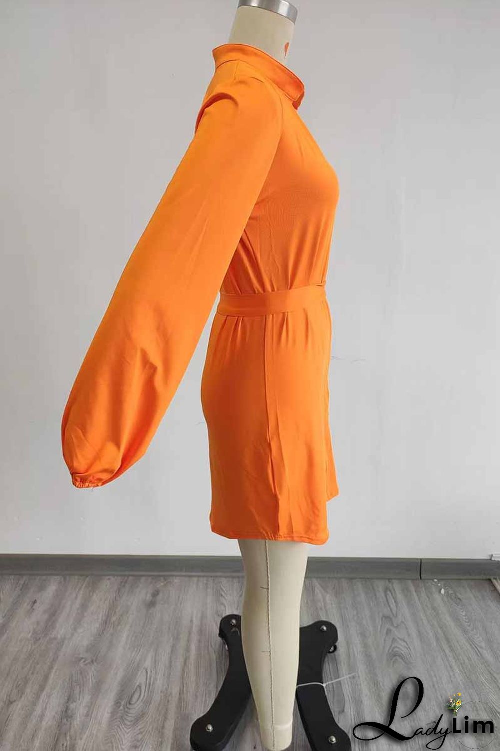 White Casual Print Letter With Belt V Neck One Step Skirt Dresses