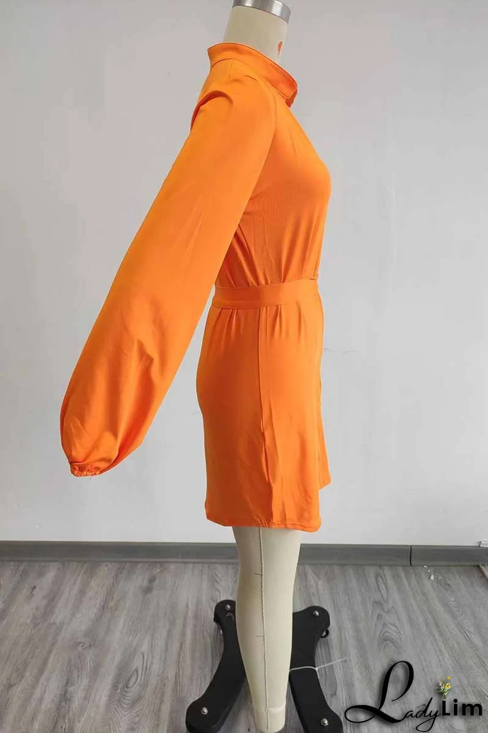 White Casual Print Letter With Belt V Neck One Step Skirt Dresses