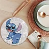 8pcs Cartoon DIY Diamond Painting Holz Untersetzer Kits mit Halter (Stich)