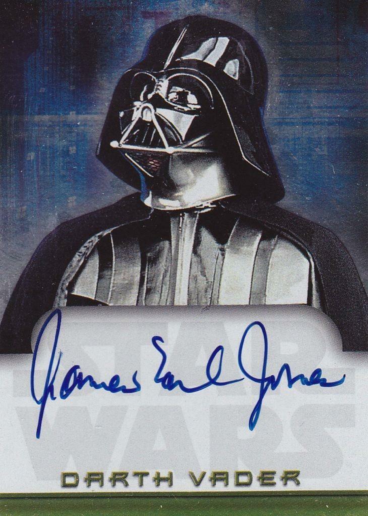 JAMES EAST JONES Darth Vader Star Wars SIGNED 10 X 8