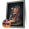 Diamond Painting-DIY Full Round Drill Boots