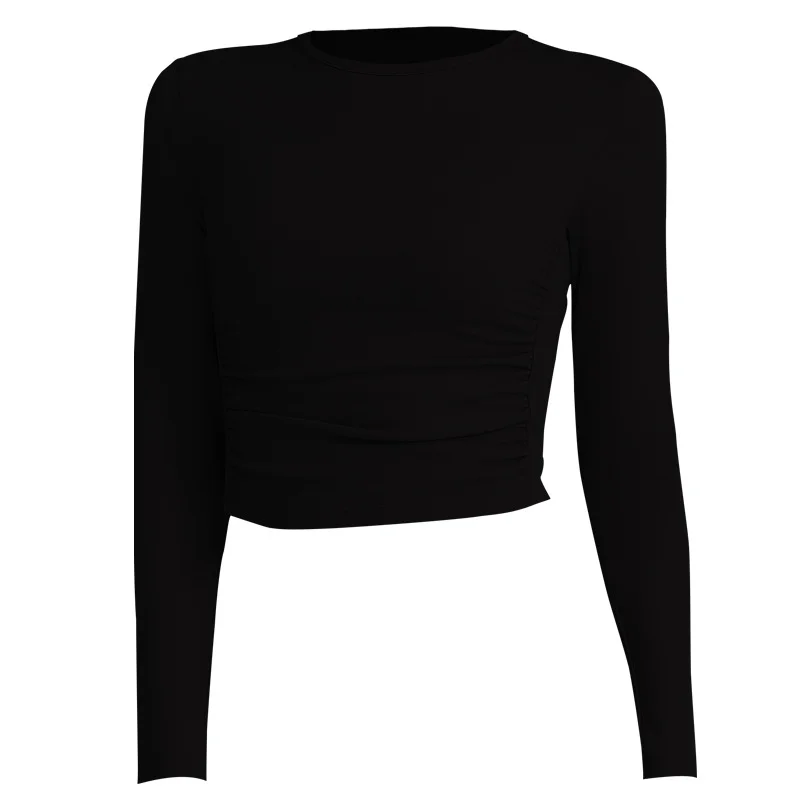 Casual Quick Dry Cropped Sports Top