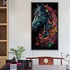 >SALE<5D DIY Full Round Drill Diamond Painting Horse Kit Home Art Decoration (sz4265)