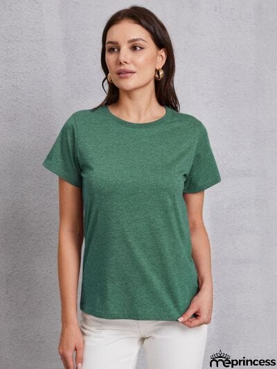 Round Neck Short Sleeve T-Shirt