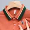 2023 Solid Color Casual Lapel Polo Shirt