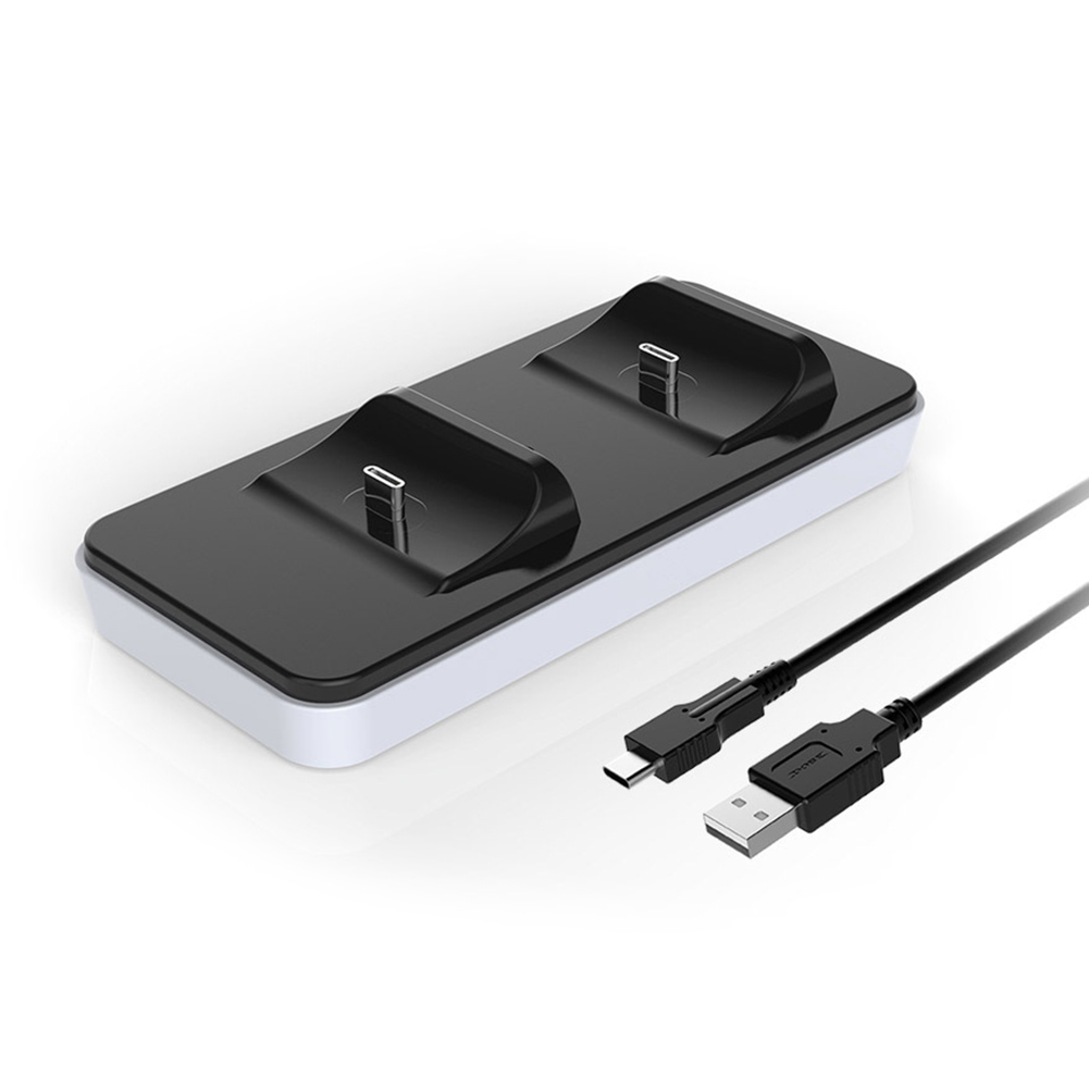 

Dual USB C Charging Cradle for DualSense Controller Charger with USB Cable, 501 Original