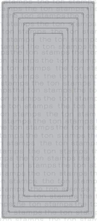 Piggy Craft metal cutting dies cut die mold Various rectangular frames Scrapbook paper craft knife mould blade punch stencils