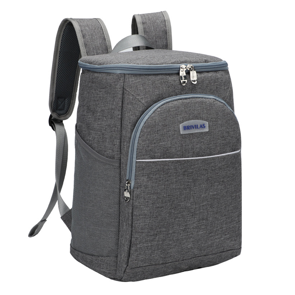 

Portable Thermal Backpack Waterproof Oxford Cloth Insulated Picnic Bag, Black, 501 Original
