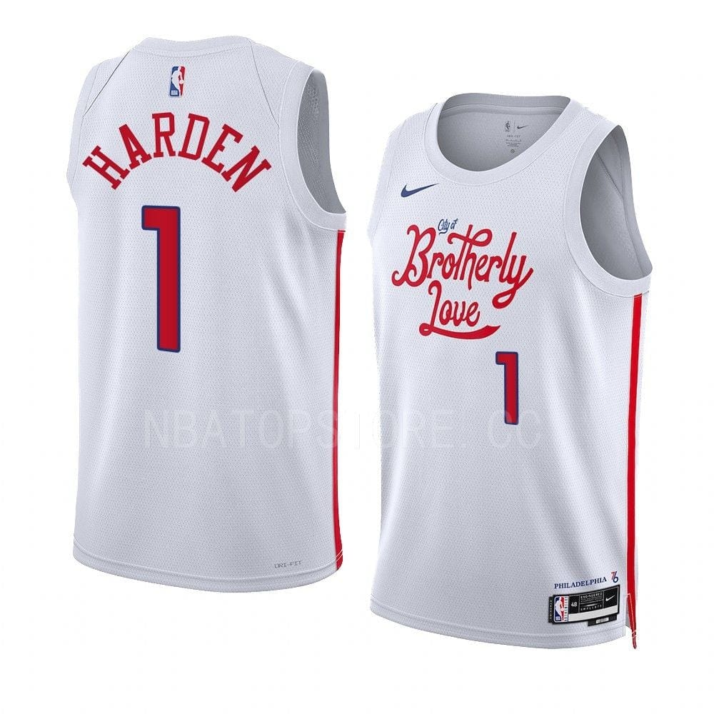 James Harden Philadelphia 76ers 2022-23 City Edition Jersey mysite