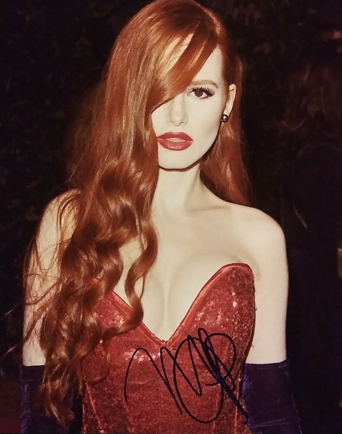 Madeline petsch signed 8 x 10