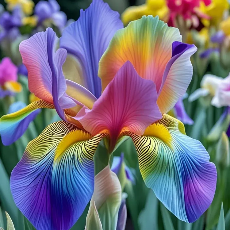 💐Colorful Iris (Iris Germanica)—Easy To Grow
