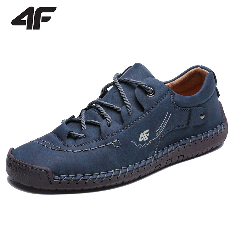 4F® Ležérní kožené boty, jedinečný styl, ruční výroba